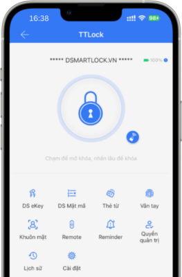 Banner App Khóa điện tử vân tay TTLock DSmart Cung Cấp