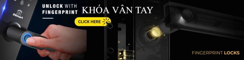 KHÓA ĐIỆN TỬ VÂN TAY CỬA TỦ NGĂN KÉO DSMART KT12 24 Banner DSmartlock.vn Khóa Vân Tay