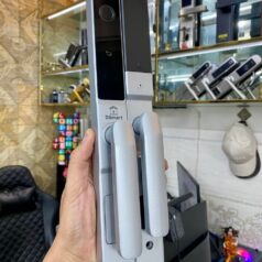 Khóa vân tay cửa nhôm đố nhỏ DSmart N38T App TTlock màu bạc sliver