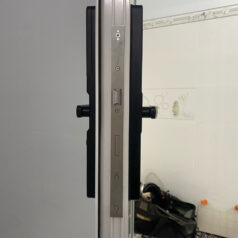 Khóa vân tay cửa nhôm Xingfa DSmart N38T Chống màu đen black