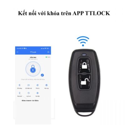 Remote Khóa Điện tử Vân Tay DSmart APP TTLOCK 15m 6 Remote Khóa Điện tử Vân Tay DSmart APP TTLOCK 15m