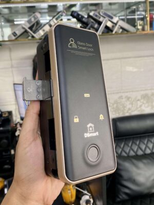 Lắp Khóa Điện Tử Cửa Kính DSmart K38T Tại VietBank Q.3 8 Lắp Khóa Cửa Kính K38T Khoá điện tử vân tay cửa kính DSMART K38T