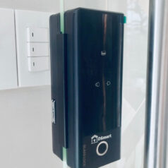 Khoá điện tử vân tay thẻ từ cửa kính DSMART K36T cho cửa mở