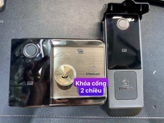 Khóa Cửa Cổng DSmart 2C38T Vân Tay 2 chiều CHỐNG NƯỚC 13 Khóa điện tử Cửa Cổng DSmart 2C38T chống nước