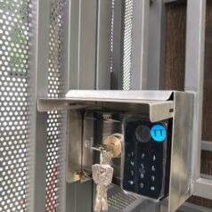 Khóa Cửa Cổng DSmart 2C38T Vân Tay 2 chiều CHỐNG NƯỚC