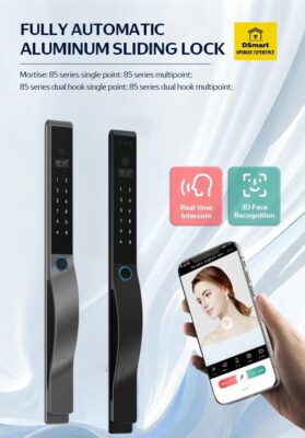 Khóa điện tử vân tay FaceId DSmart NX78Y-F App Tuya 11 Khóa điện tử vân tay FaceId DSmart NX78Y-F App Tuya