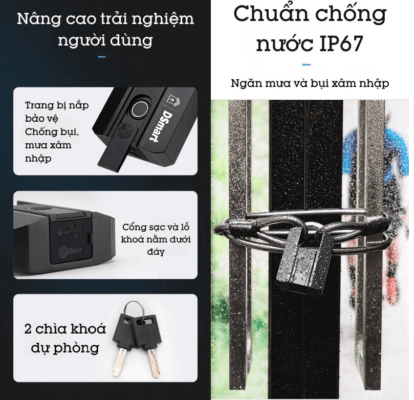 Khóa bấm điện tử vân tay DSmart KB01T App TTLOCK 16 Khóa bấm điện tử vân tay DSmart KB01T App TTLOCK