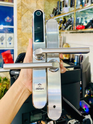 Khóa vân tay cửa nhôm Xingfa DSmart N68T Chống nước sử dụng app 10 Khóa vân tay cửa nhôm Xingfa DSmart N68T Chống nước inox 304