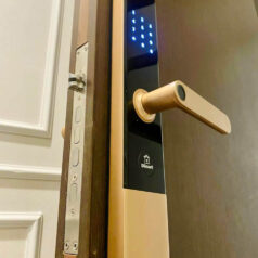 Khóa vân tay thẻ từ DSmart PL38T cho cửa gỗ, căn hộ