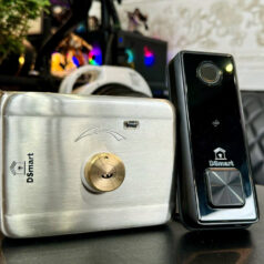 Khóa điện tử Cửa Cổng DSmart 1C35T-C 1 mặt (bên trong chìa) bằng inox