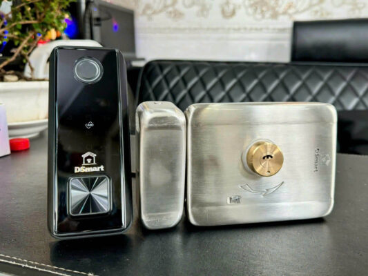 Khóa điện tử Cửa Cổng DSmart 1C35T-C 1 mặt (bên trong chìa) bằng inox app TTLock 11 Khóa Cửa Cổng DSmart 1C35T-C 1 mặt Vân Tay bên trong chìa CHỐNG NƯỚC bằng inox không gỉ sét