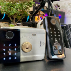 Khóa Cửa Cổng DSmart 2C35T Vân Tay 2 chiều CHỐNG NƯỚC