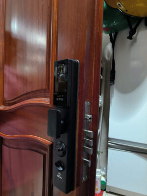 Khóa điện tử Face ID Nhận Dạng Khuôn Mặt DSmart PLA01T 22 Khóa Cửa Gỗ Thông Minh Nhận Dạng Khuôn Mặt FaceID Wifi DSmart PLA01T TTLock