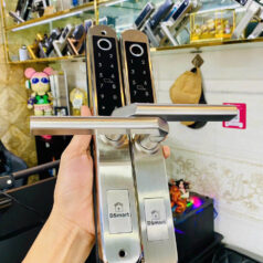 Khóa DSmart N35T-2C Inox 304 chống nước gắn được cho cửa mở ngoài trời