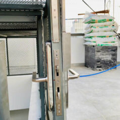 Khóa vân tay N35T-2C cho cửa lùa kiểm soát lưu lịch sử 2 chiều ra vô