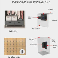 KHÓA ĐIỆN TỬ VÂN TAY CỬA TỦ NGĂN KÉO DSMART KT12 11 KHÓA ĐIỆN TỬ VÂN TAY CỬA TỦ NGĂN KÉO DSMART KT12
