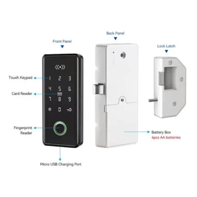 Khóa điện tử cửa tủ vân tay DSmart KT02T App TTLOCK 16 Khóa điện tử cửa tủ vân tay DSmart KT02T App TTLOCK