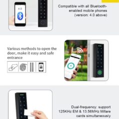 Đầu đọc vân tay DSmart DD38T App TTLock Bluetooth 6 Đầu đọc vân tay DSmart DD38T App TTLock Bluetooth