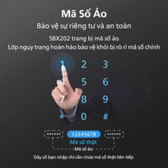 Két Sắt Vân Tay Mã Số Philips SBX202