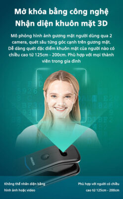 Khóa cửa thông minh Philips DDL709-7HWS 22 Khóa cửa thông minh Philips DDL709-7HWS