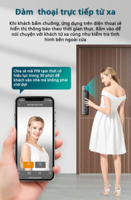 Khóa cửa thông minh Philips DDL709-7HWS 23 Khóa cửa thông minh Philips DDL709-7HWS