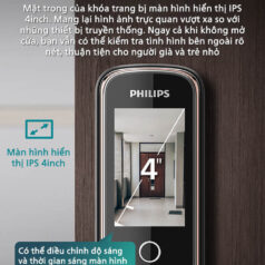 Khóa cửa thông minh Philips DDL709-7HWS