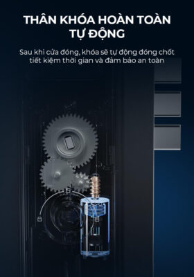 Khóa Cửa Điện Tử Kaadas Q9-FVP 34 Khóa Cửa Điện Tử Kaadas Q9-FVP
