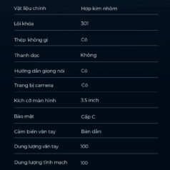 Khóa Cửa Điện Tử Kaadas Q9-FVP 19 Khóa Cửa Điện Tử Kaadas Q9-FVP