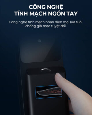 Khóa Cửa Điện Tử Kaadas Q9-FVP 29 Khóa Cửa Điện Tử Kaadas Q9-FVP