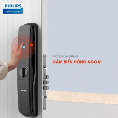 Khóa cửa vân tay có camera Philips DDL702-1HWS 33 Khóa cửa vân tay có camera Philips DDL702-1HWS