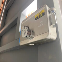 khóa cổng điện DSmart KC38D Inox 304 6 khóa cổng điện DSmart KC38D Inox 304