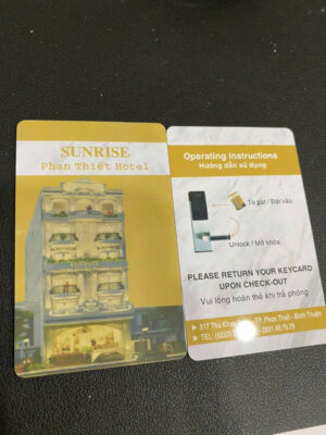 Thẻ Từ Khóa Điện tử Khách Sạn Dsmart 17 Thẻ Từ Khách Sạn Dsmart