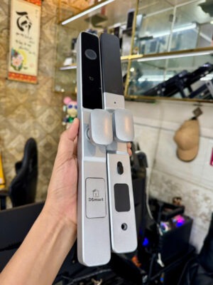 Khóa vân tay NL38T bạc cho cửa lùa Xingfa App TTLOCK