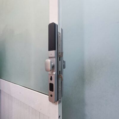 Khóa điện tử NL38T bạc cho cửa lùa Xingfa App TTLOCK