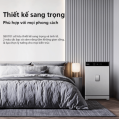 Két sắt thông minh Philips SBX701 5 Két Sắt Philips SBX701 Dễ Decor Màu Xám