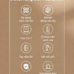 Két sắt Philips SBX602 chính hãng 6 Két Sắt Thông Minh Vân Tay Mã Số Philips SBX602