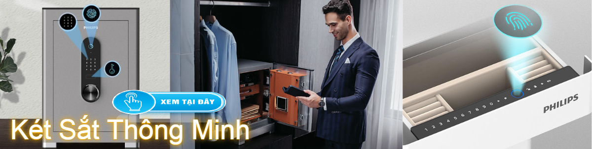 banner Két Sắt vân tay thông minh DSmartLock.vn