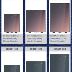 Két Sắt Chống Cháy Philips SBX501 nhiều kích cỡ theo nhu cầu