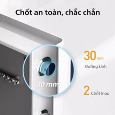 Két Sắt Philips SBX301 Có Chốt Inox