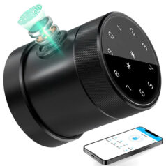 Khóa vân tay thông minh app TTLOCK thay thế tay nắm tròn DSmart NT03T mở cửa từ xa