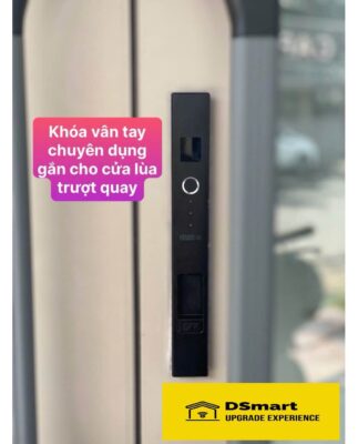 KHÓA ĐIỆN TỬ CỬA TRƯỢT LÙA QUAY NHÔM XINGFA NTQ38T 24 Khóa Vân Tay Chuyên Dụng Cửa Lùa Trượt Quay