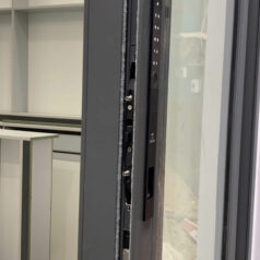 Khóa Vân Tay Điện Tử Cửa Nhôm Trượt Lùa Quay Lắp Âm Cửa