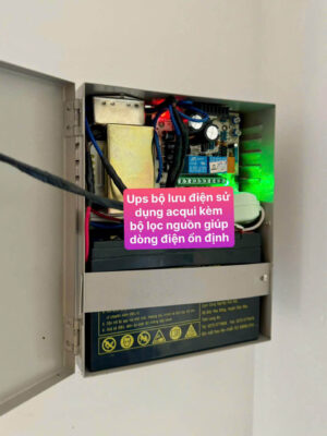 Giải pháp khóa kiểm soát ra vào cho căn hộ cao cấp tại Quận 7 5 Tủ Nguồn, Bộ Lưu Điện UPS sử dụng Ắc Quy Và Bộ Lọc Nguồn