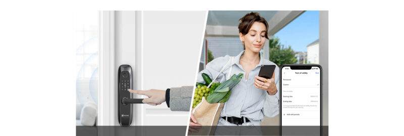 Khóa cửa điện tử vân tay thông minh EZVIZ L2S 19 Khóa EZVIZ L2S kết nối camera – Giám sát an ninh toàn diện.