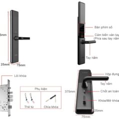 Thiết kế khóa Bosch ID80