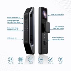 Khóa vân tay thẻ từ Bosch FU6 Plus – an toàn và tiện lợi cho mọi gia đình