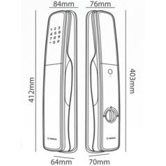 Khóa cửa Bosch EL800VF chống trộm cao cấp