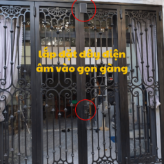 Giải pháp tự động cấp điện cho khóa cửa thông minh bằng pin năng lượng mặt trời