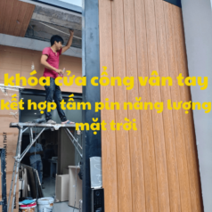 Hệ thống khóa điện tử ngoài trời sử dụng năng lượng mặt trời từ DSmart PMT01