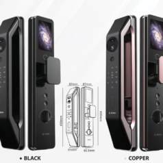 Khóa điện tử Bosch FU6 Plus với thiết kế sang trọng, phù hợp mọi không gian